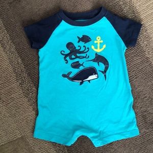 Sale🎈3/$20 Carter’s 9 Months Nautical Romper